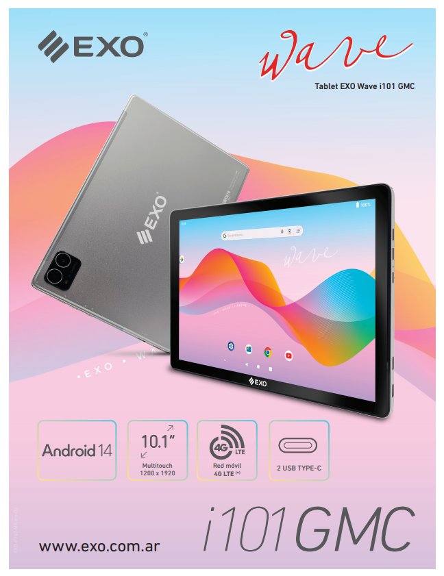 Tablet EXO Wave i101 GMC 4G